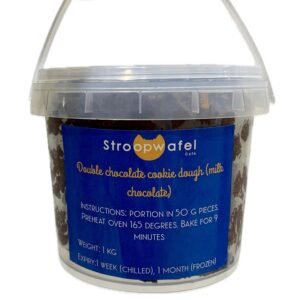 1 kg Frozen Double White Chocolate dough