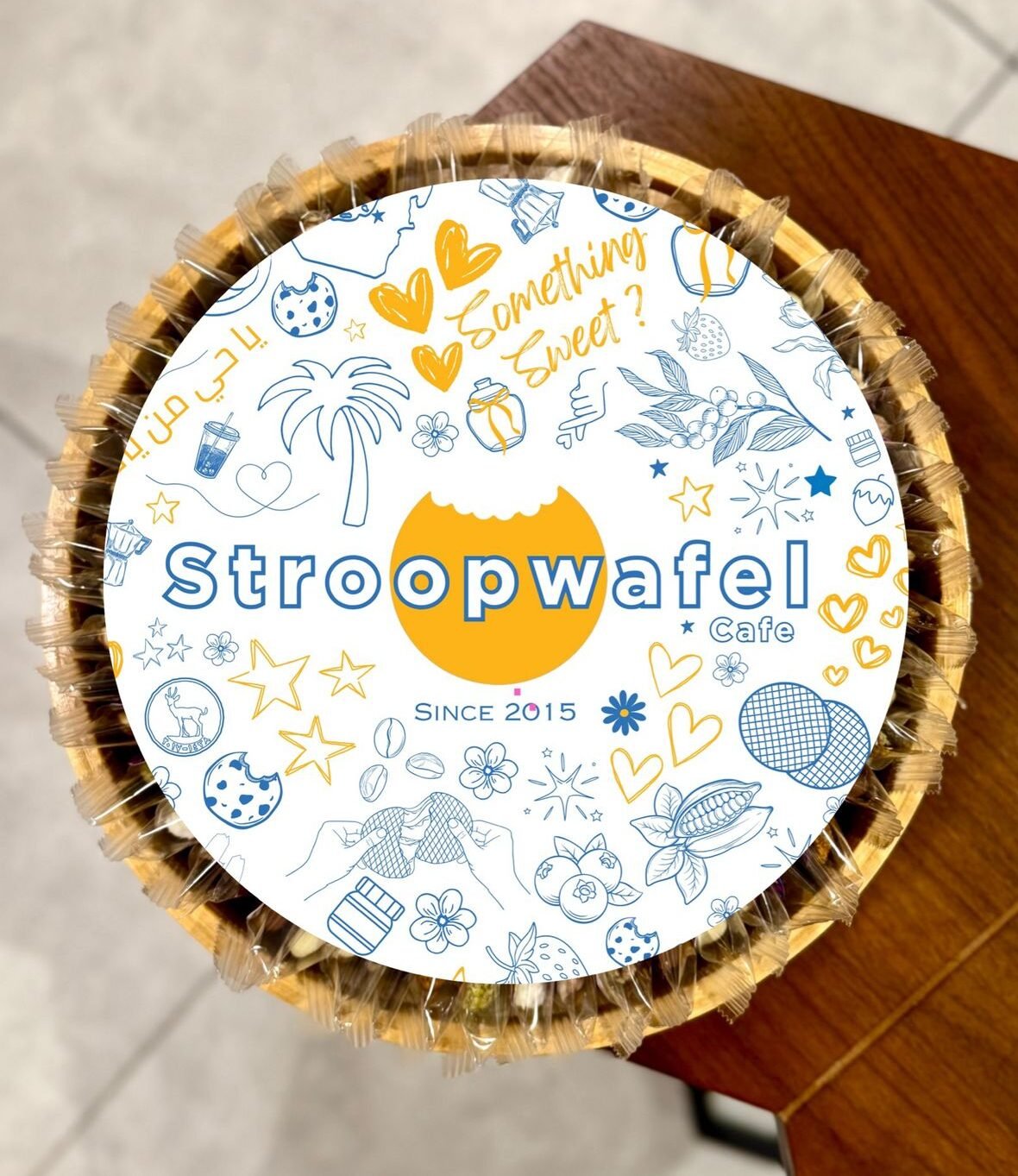 Stroopwafel Theme Tray
