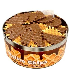 Waffle Chips Chocolate Tin