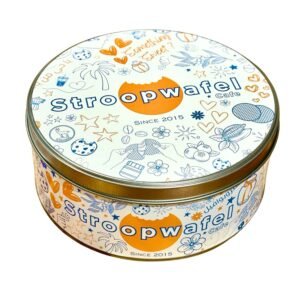 Stroopwafel Round Tin