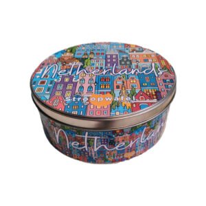 Stroopwafel Plain Netherlands Tin