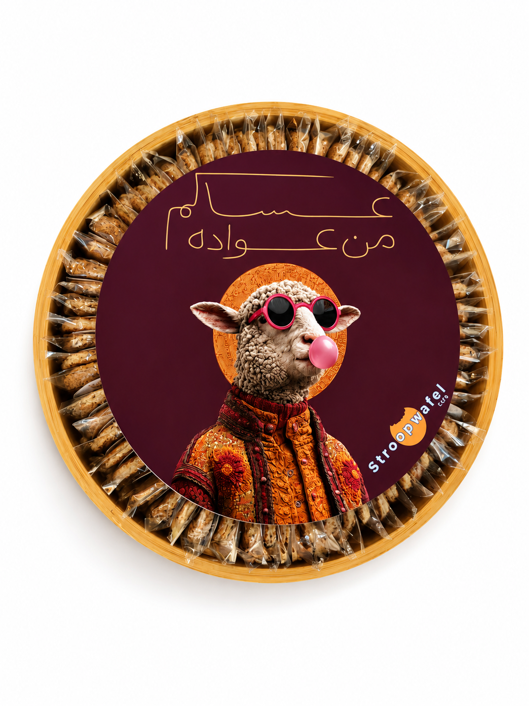 Eid Adha Trays (Maroon Design)